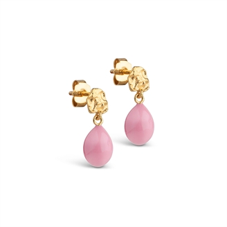 Enamel Copenhagen Poe Studs Pink